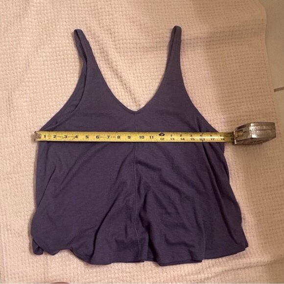 Free People Intimately Blue Ribbed Tank Top (Women’s M) - Picture 2 of 9